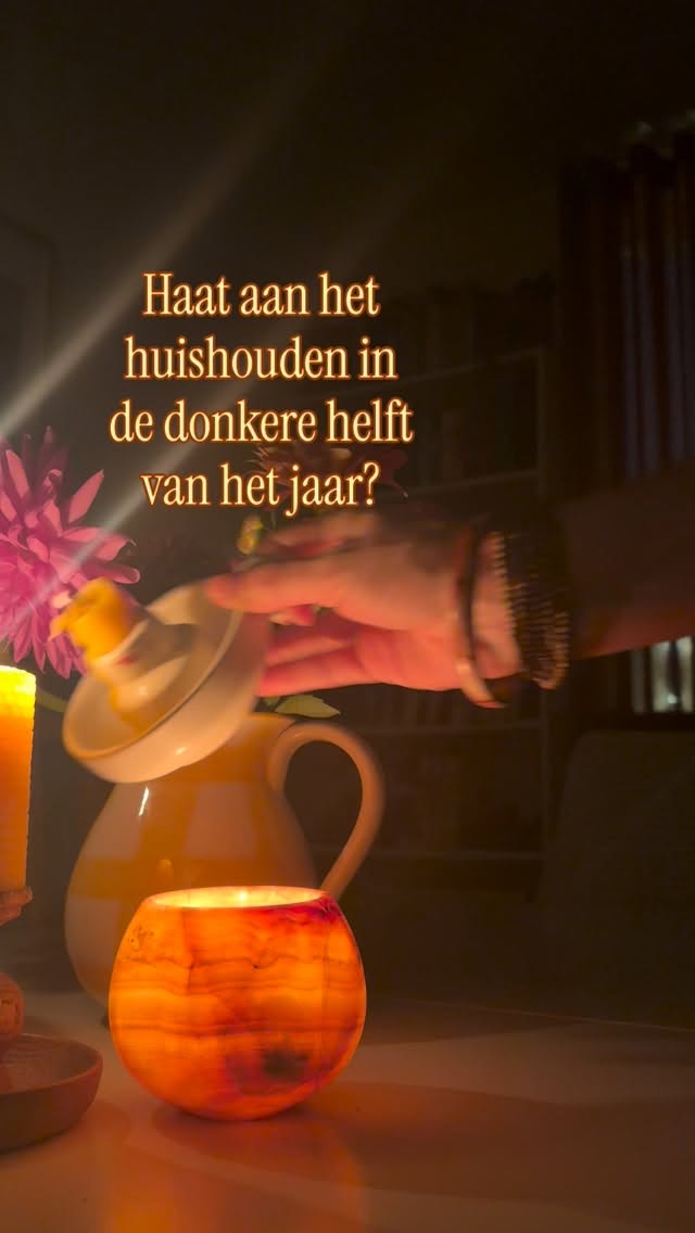 Kaarsje hier kaarsje daar en de einde dag opruimronde is zo klaar🤭