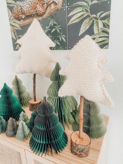 Handgemaakte kerstboom breien gratis patroon