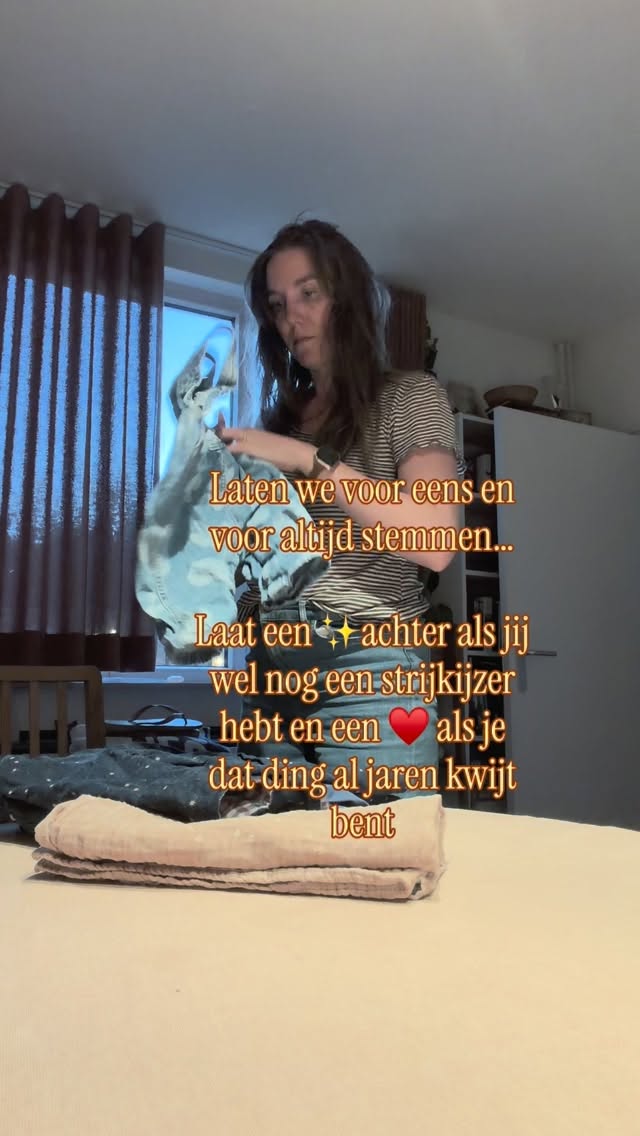 ✨, maar ik heb nog wel een mini voor tijdens het naaien🤣