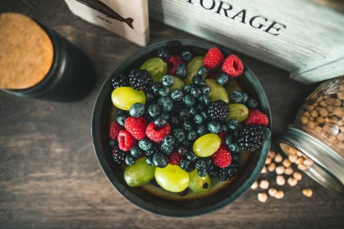 Seizoensfruit smoothie bowl inspiratie